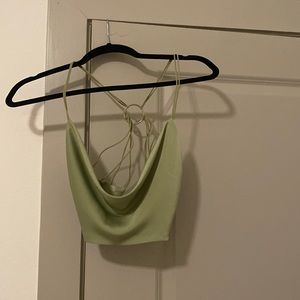 Princess Polly Satin Crop Top